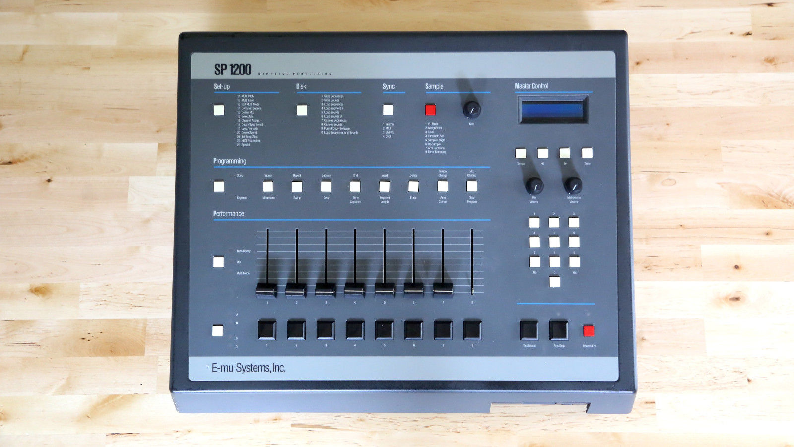 MATRIXSYNTH Emu Sp1200 Vintage Sampling Drum Machine with Upgrades