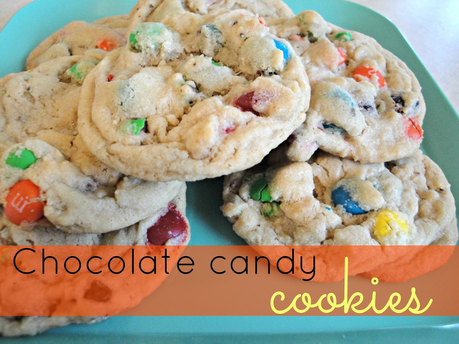 Sew it straight Chocolate candy cookies