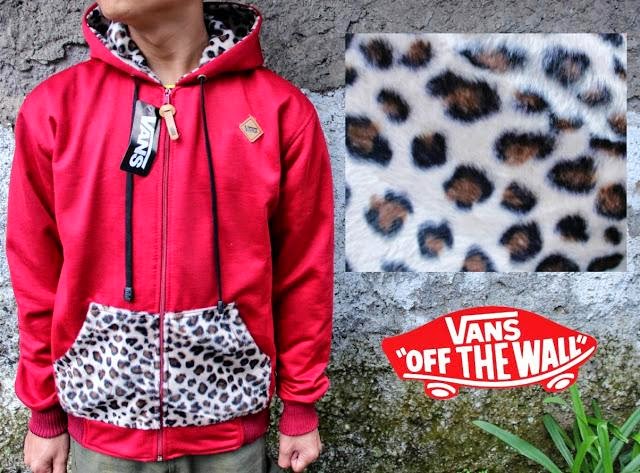 jaket vans leopard