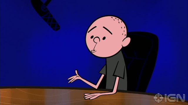Karl Pilkington Cartoon