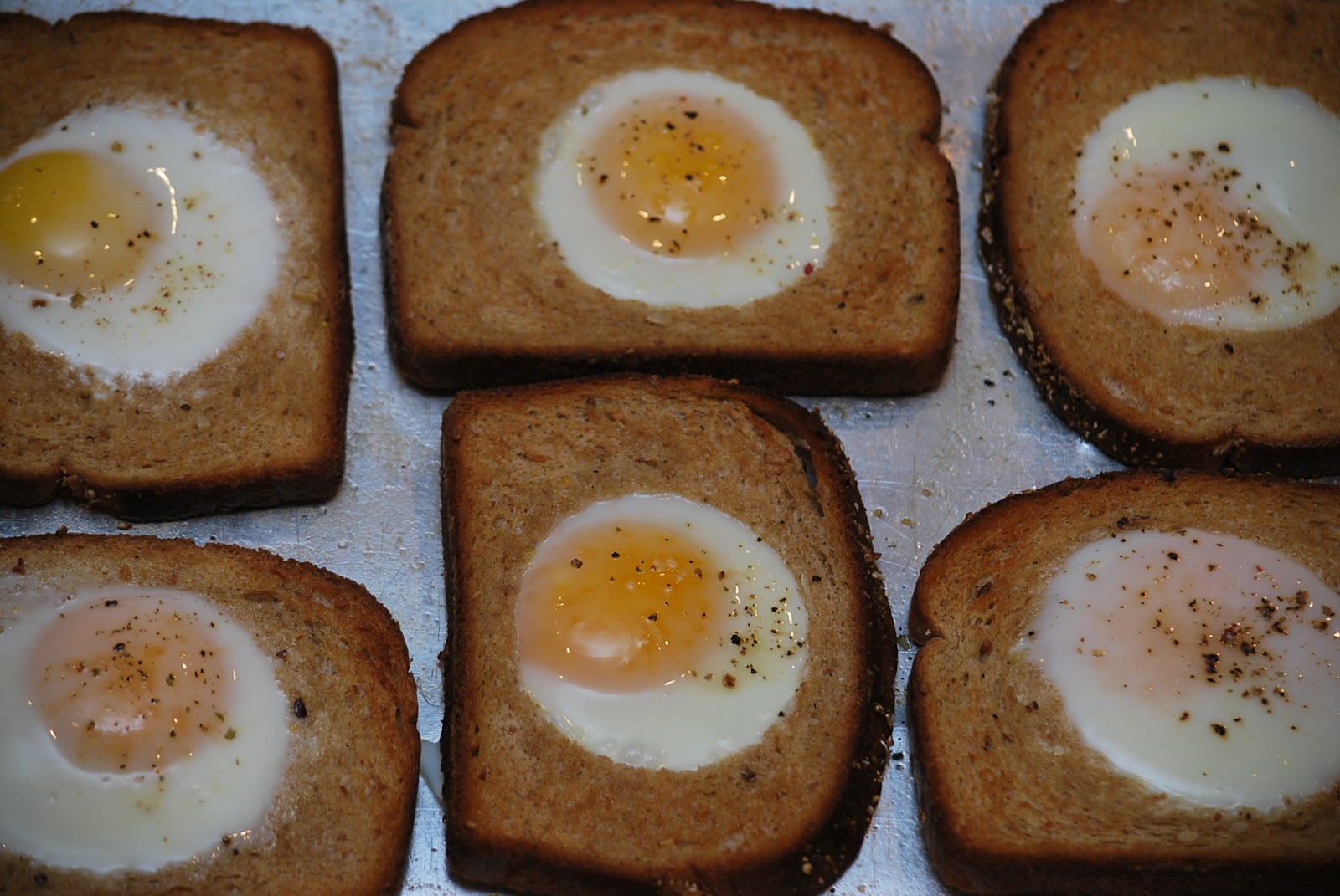 My story in recipes Eggs in a hole