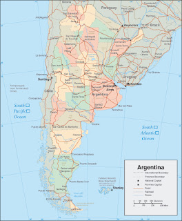 mapa político argentina