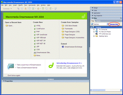   Macromedia Dreamweaver 2004 -  2