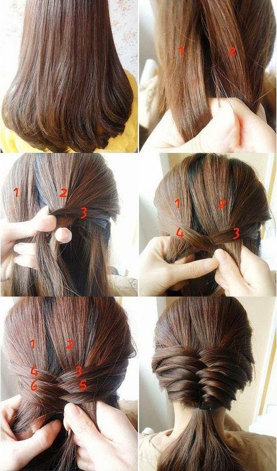 Casual braid-A very simple and easy hairstyle. | FS Fashionista