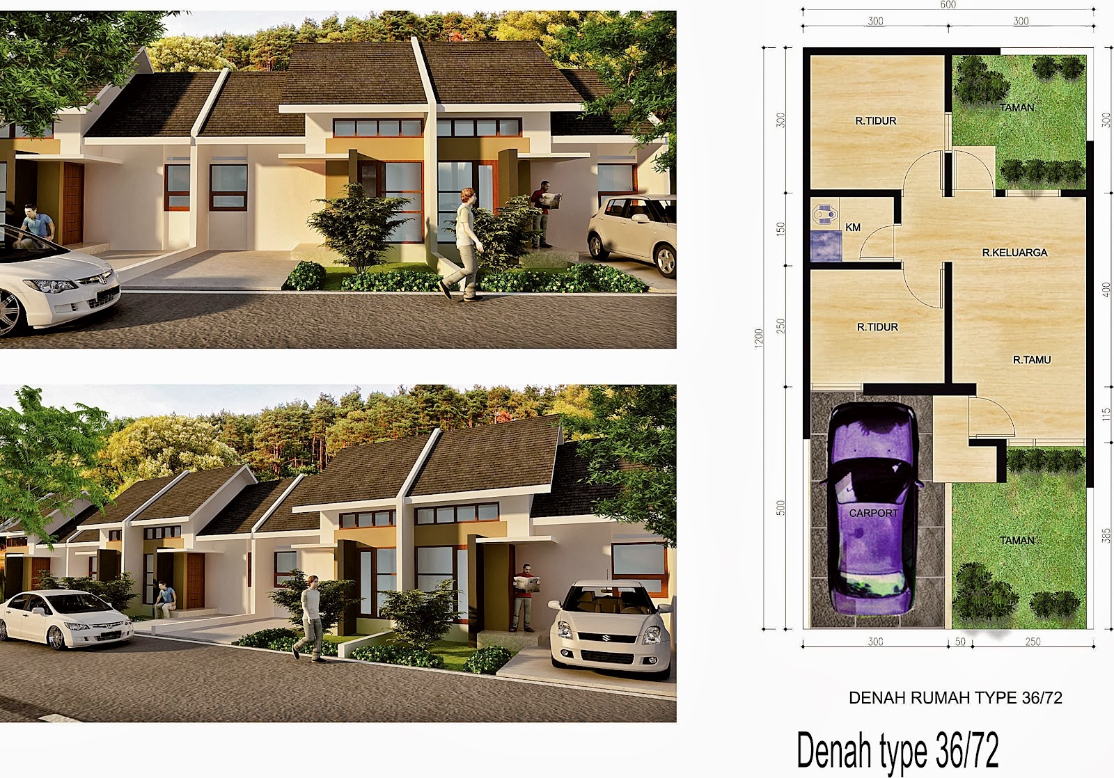 Desain Interior Apartemen Tipe Studio