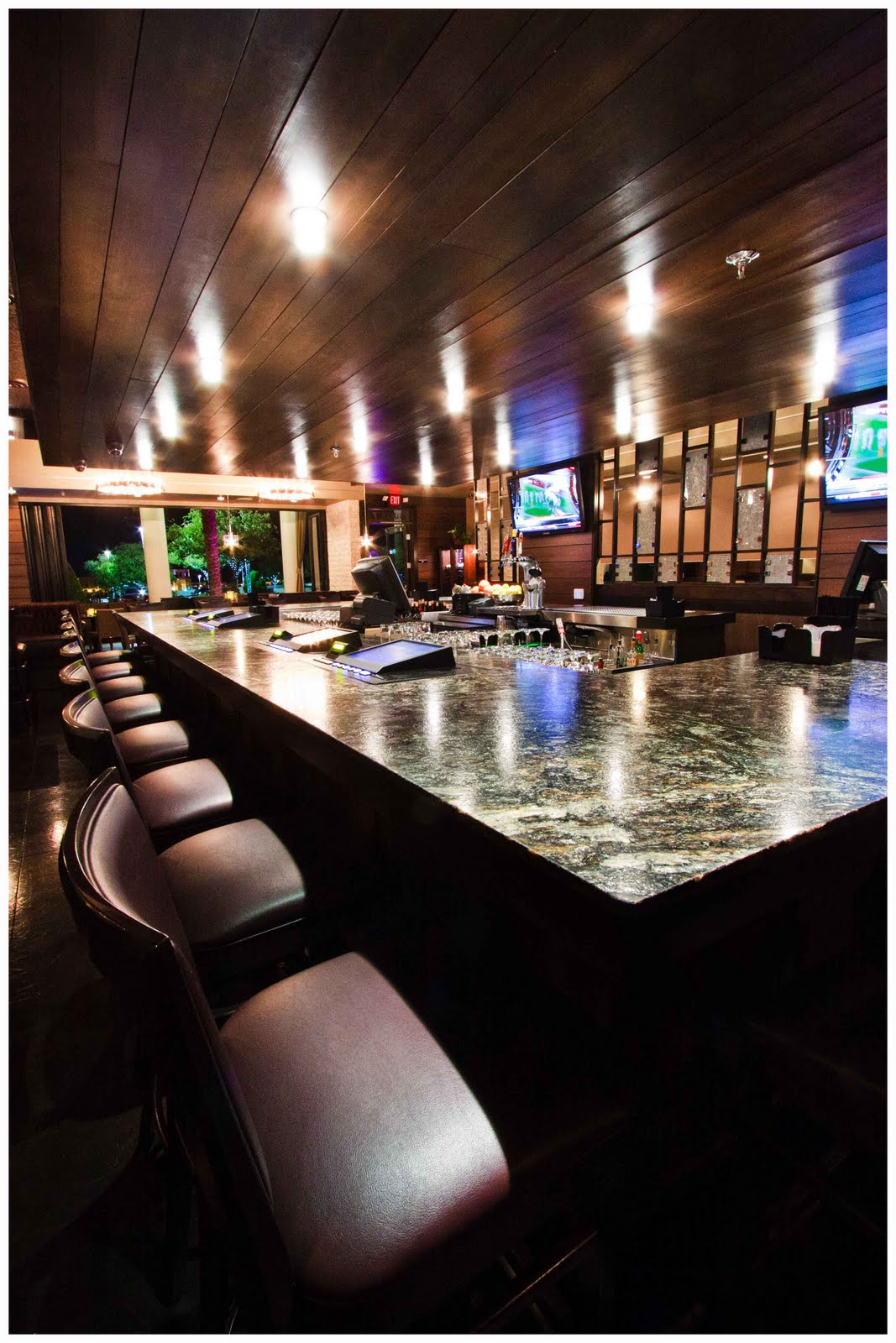 COMMERCIAL PROJECTS + EVENTS Embers steakhouse Boca Park Summerlin