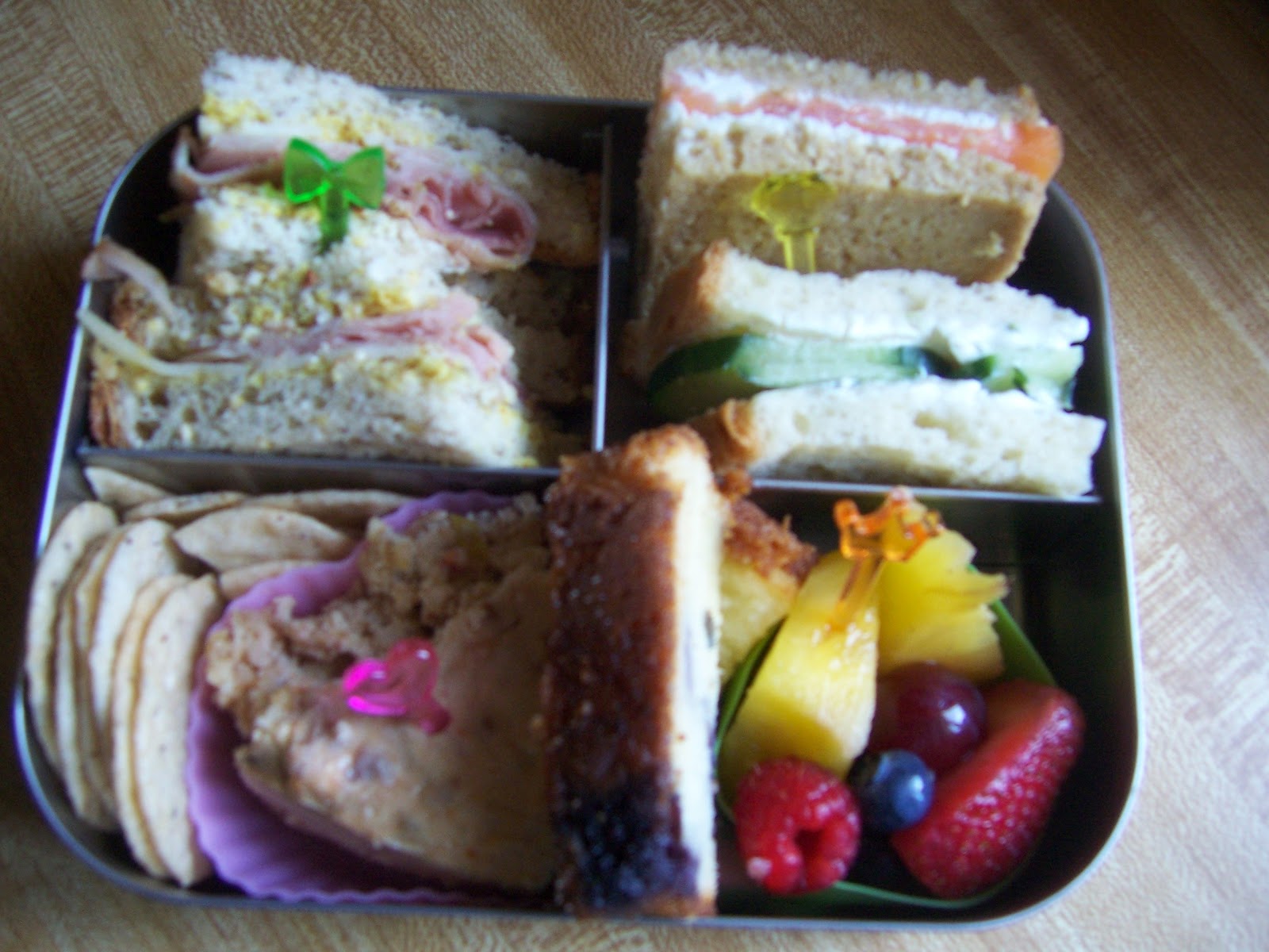 Kat's Bento Love Tea Party Bridal Shower Bento