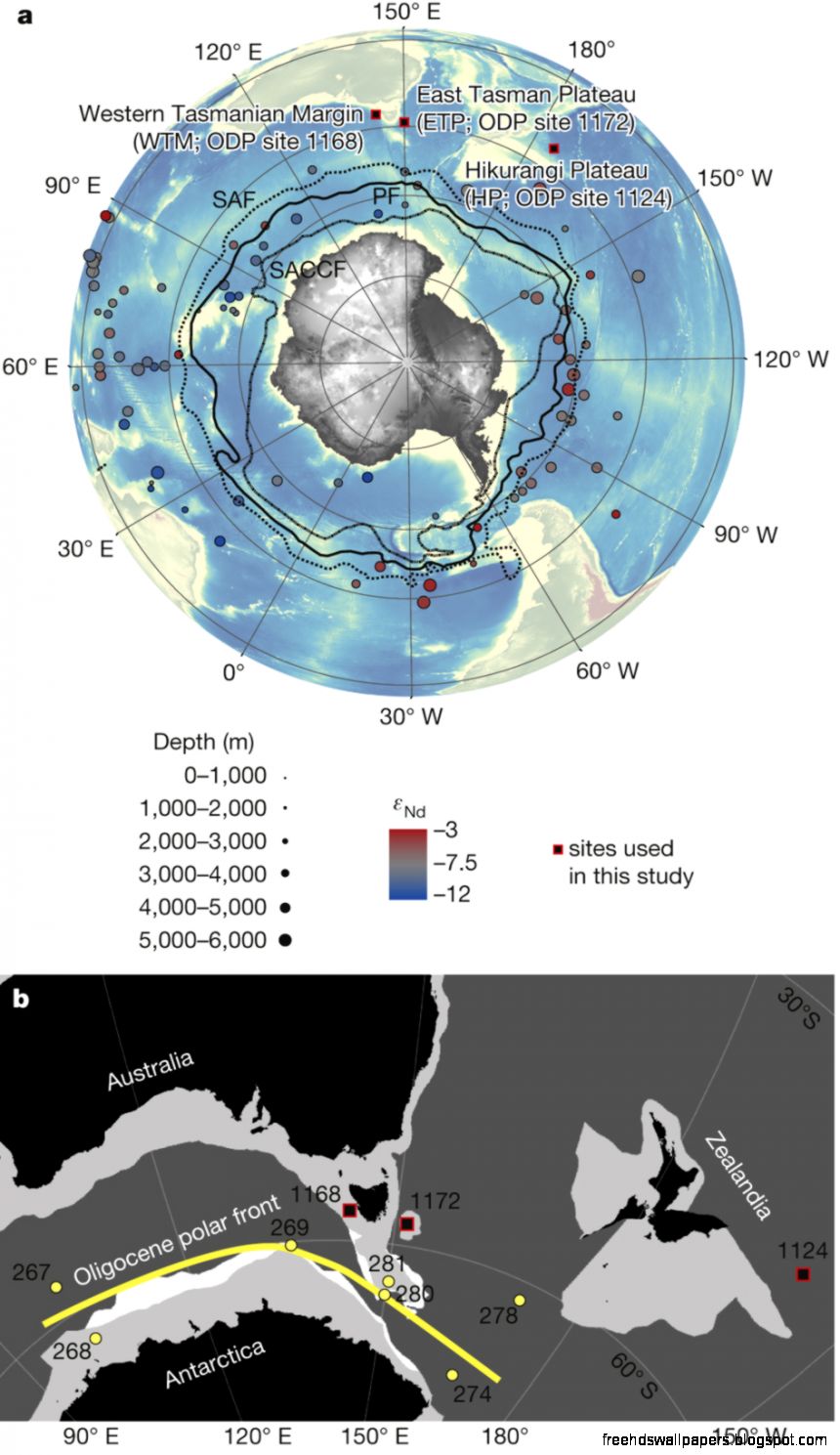Onset of Antarctic Circumpolar Current 30 million years ago as Onset of Antarctic Circumpolar Current 30 million years ago as