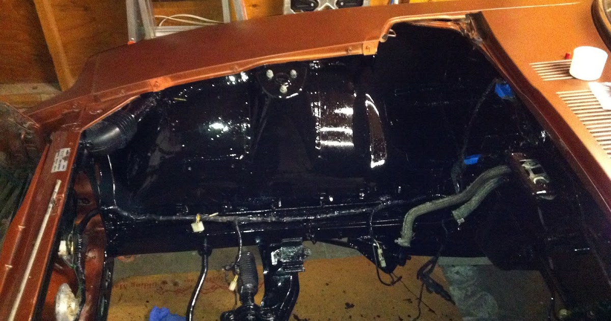 A 240Z an EV Floor panels, engine compartment, battery box