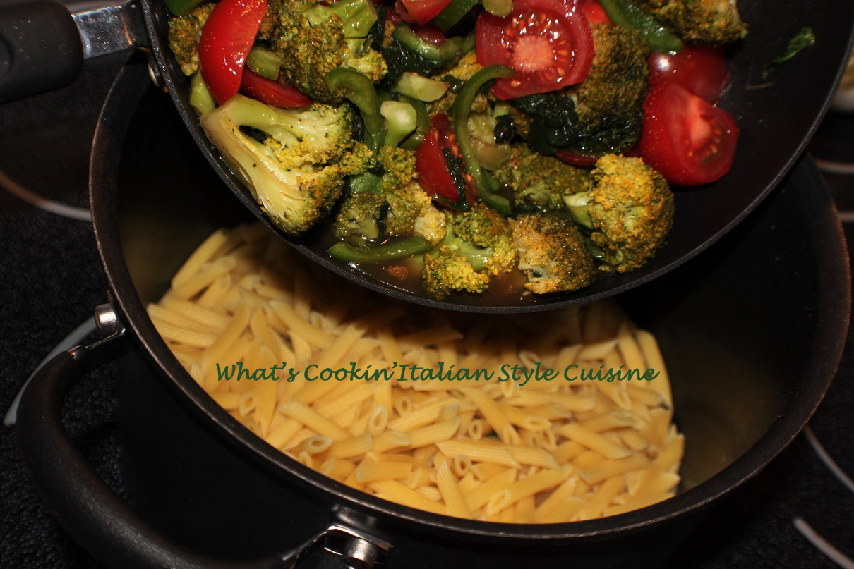 Broccoli Spinach Italian Pasta Recipe What's Cookin' Italian Style