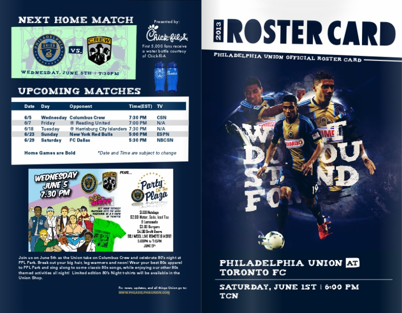 Football Cartophilic Info Exchange Philadelphia Union Philadelphia