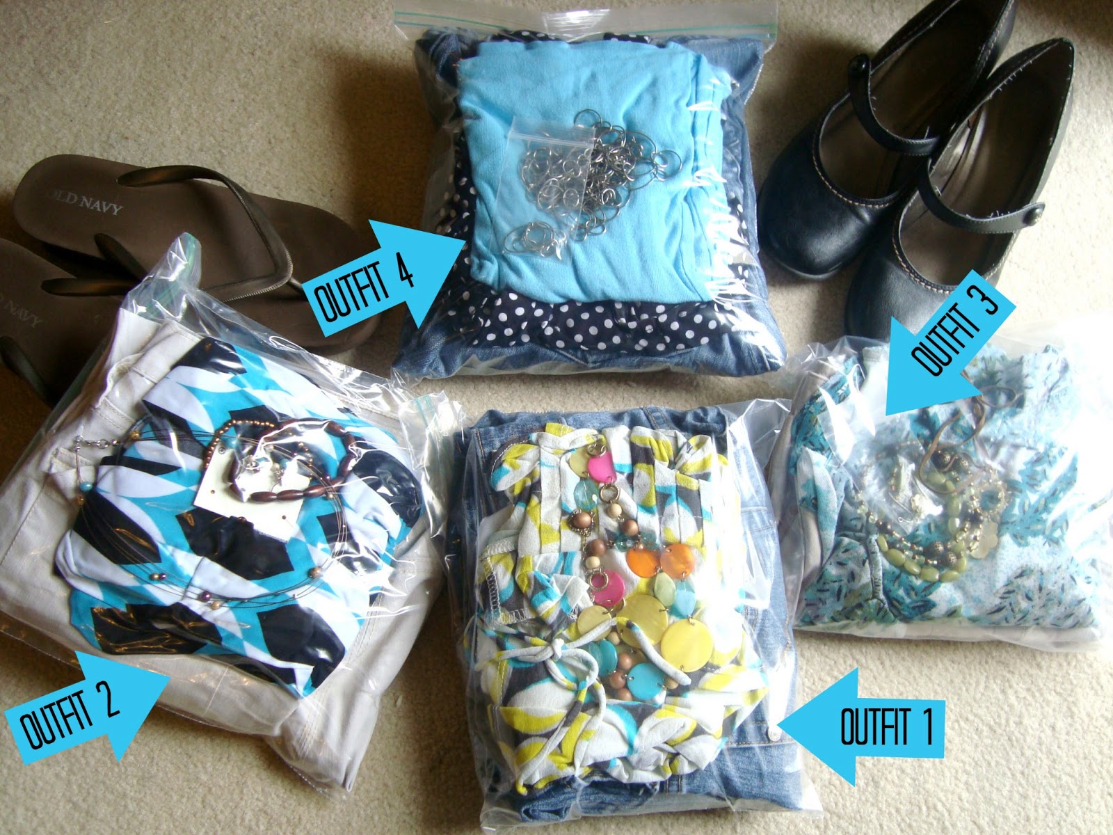 This Yellow House How to pack an organized suitcase