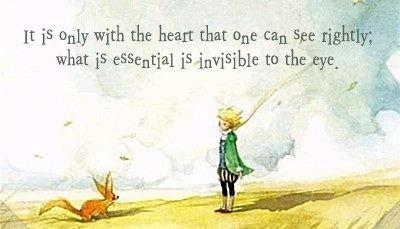 Life Quotes and Sayings: One sees clearly only with the heart. Anything