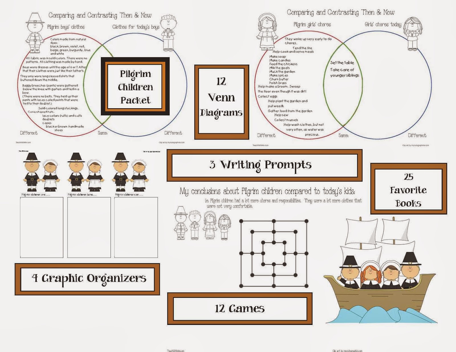 teaching blog round up thanksgiving freebies venn diagram thanksgiving now and then