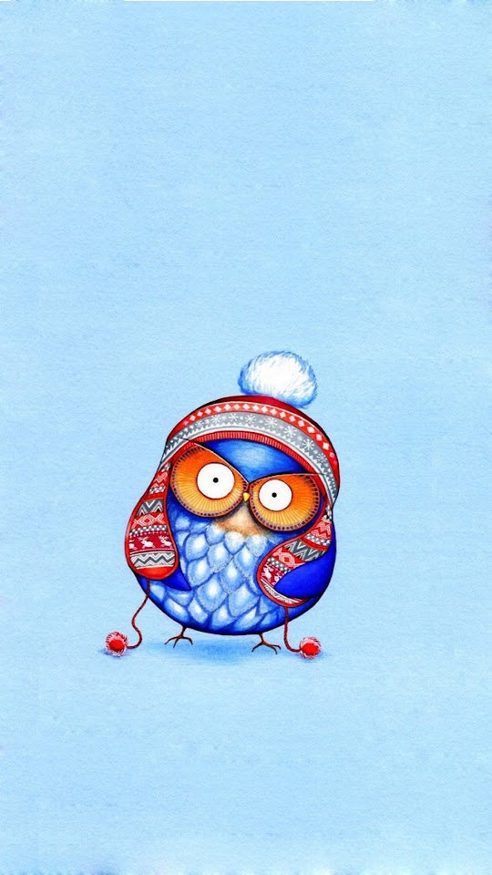   Cute Cartoon Owl Art   Android Best Wallpaper