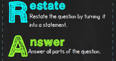 Middle of Lit: RACE Writing Response (freebie on a snowday!)