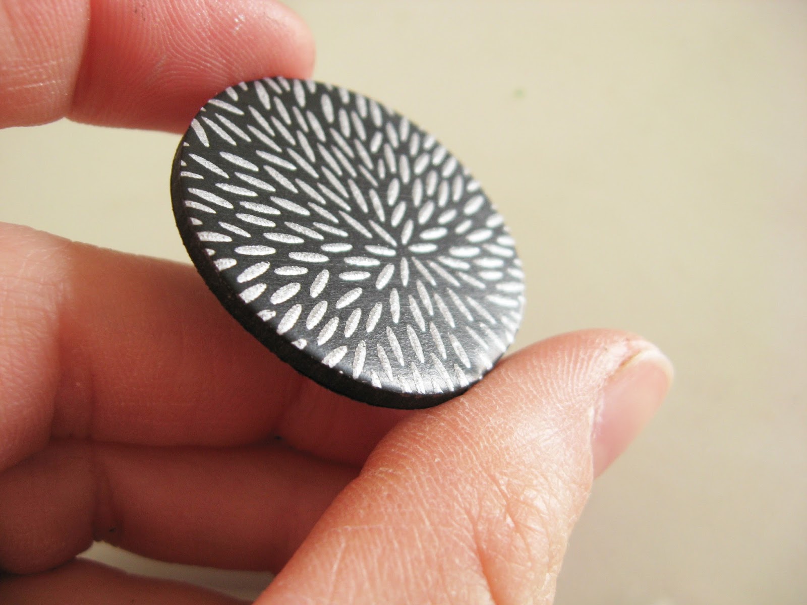 Les Bijoux de Loïs [TUTO] Silk Screen kit de sérigraphie chez Sculpey.