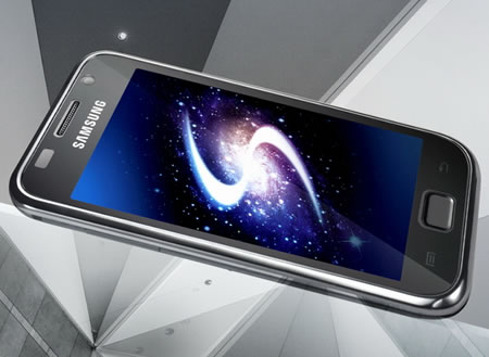 Samsung i9000 Galaxy S. Wireframe PSD GUI