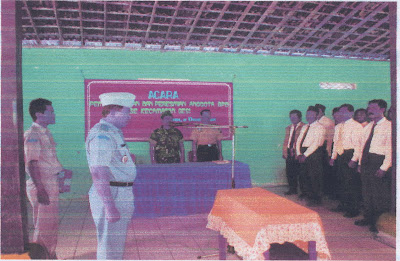 GIAT DANRAMIL-12/GESI HADIRI ACARA LEPAS SAMBUT ANGGOTA BPD SE KEC. GESI