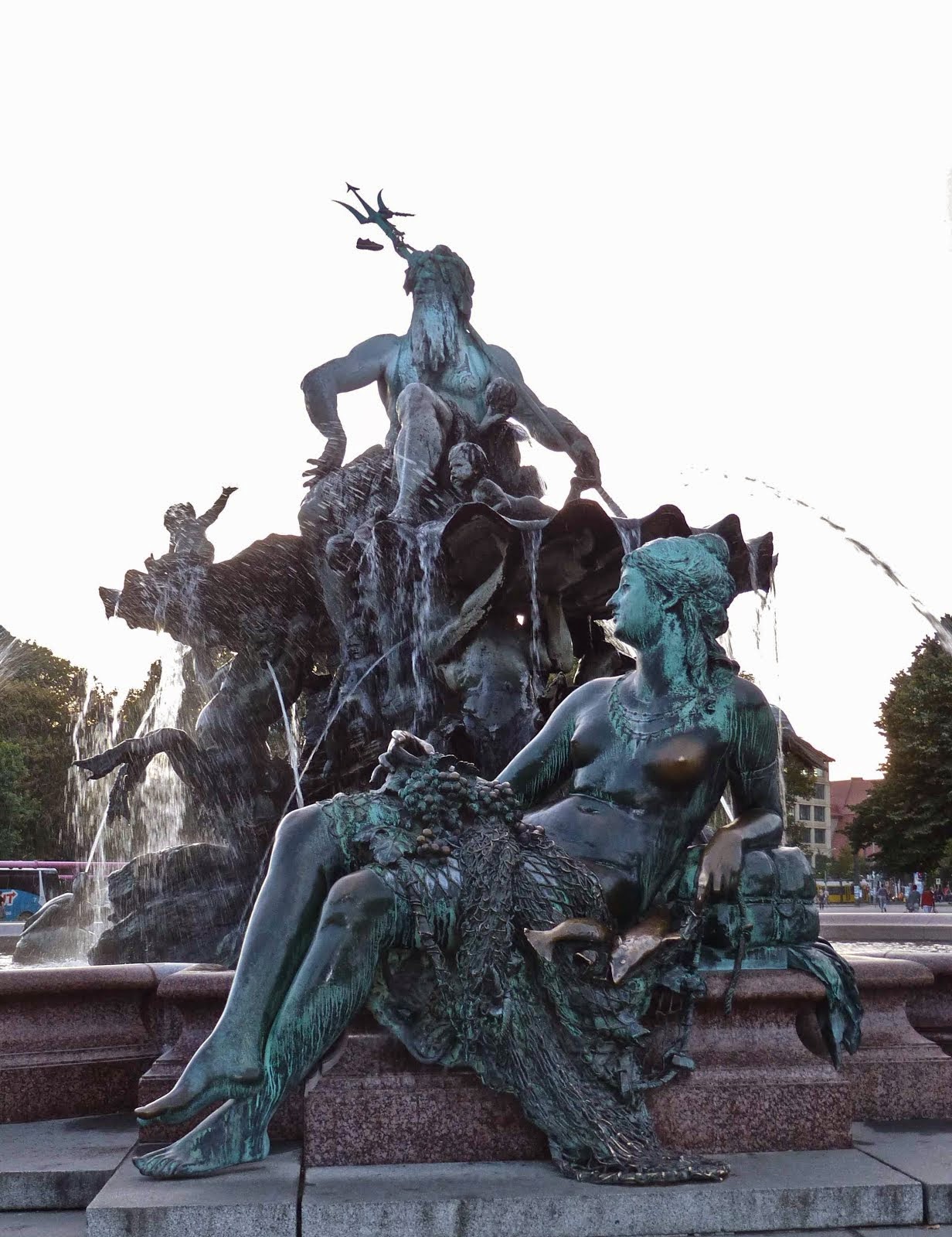 La fontaine de Neptune