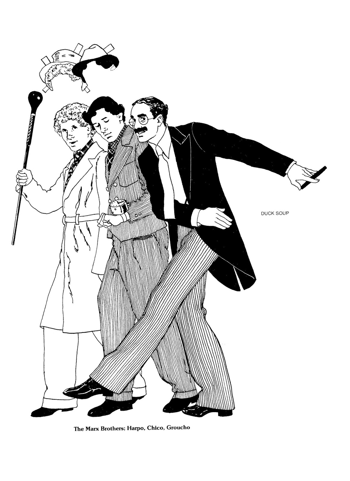 Mostly Paper Dolls Too! The Marx Brothers by TOM TIERNEY