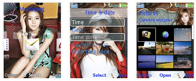 After School SonyEricsson手機主題for Elm/Hazel/Yari/W20﹝240x320﹞