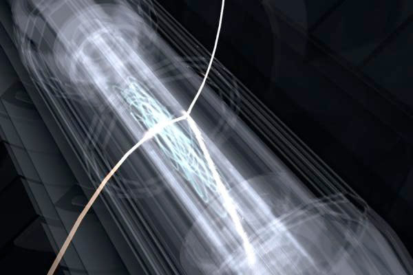 antimatter particle antimatter particle