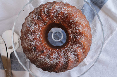 Orange buttermilk Bundt Cake o Bundt cake de naranja