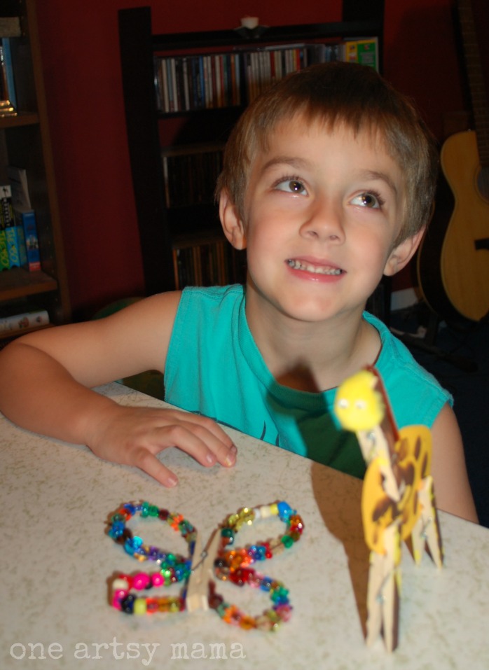 Clothespin Giraffes Amy Latta Creations