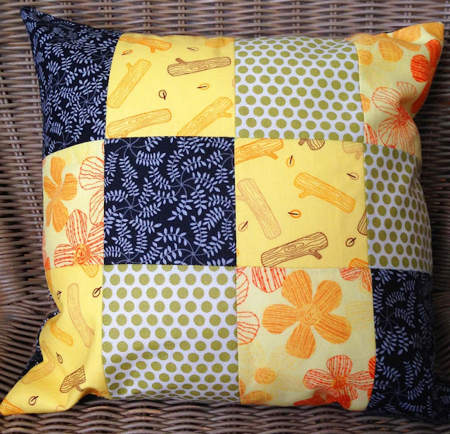 KBB Crafts & Stitches: Fall Patchwork Pillow