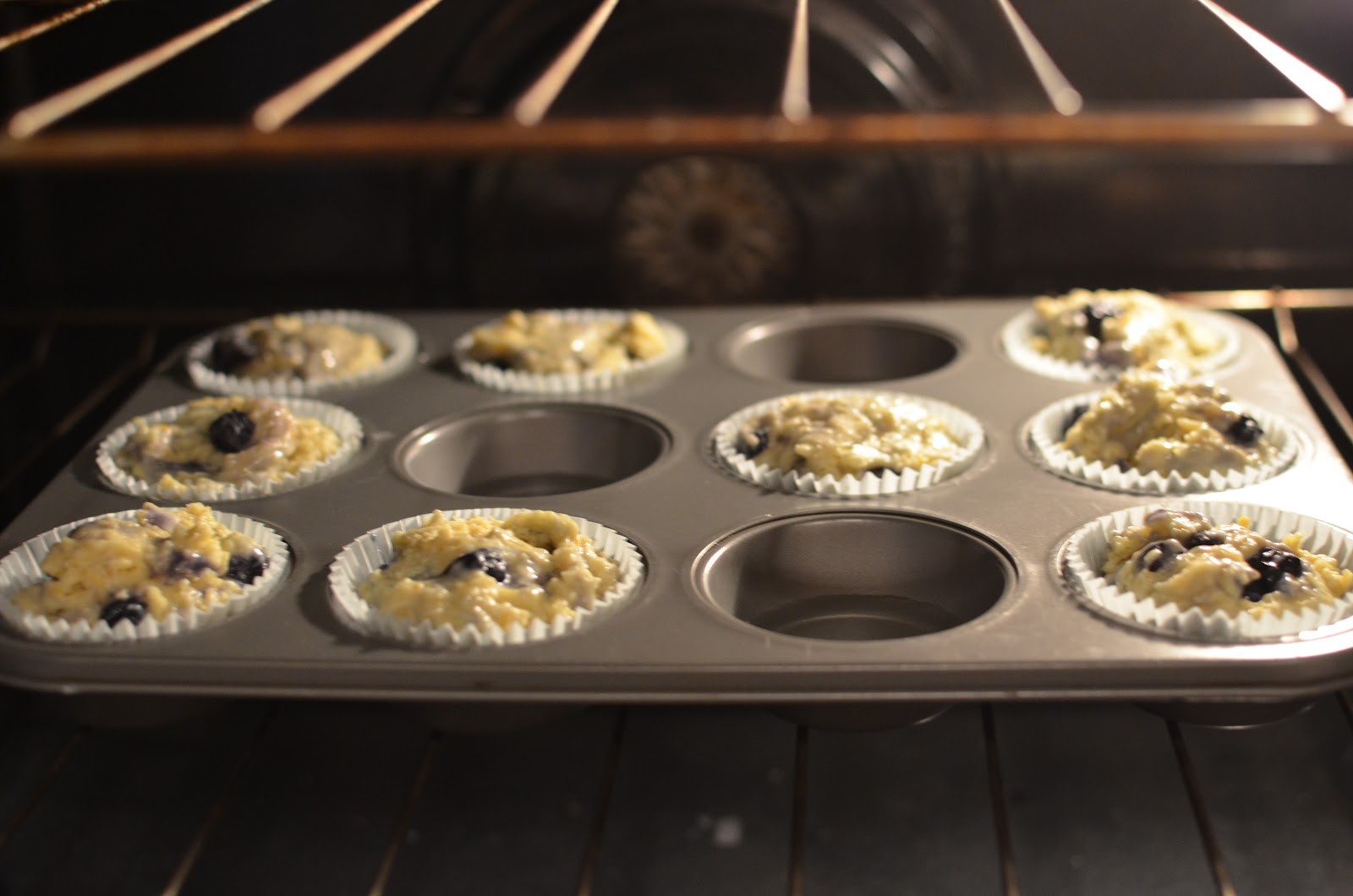 Playing with Flour Blueberry muffins with orange zest