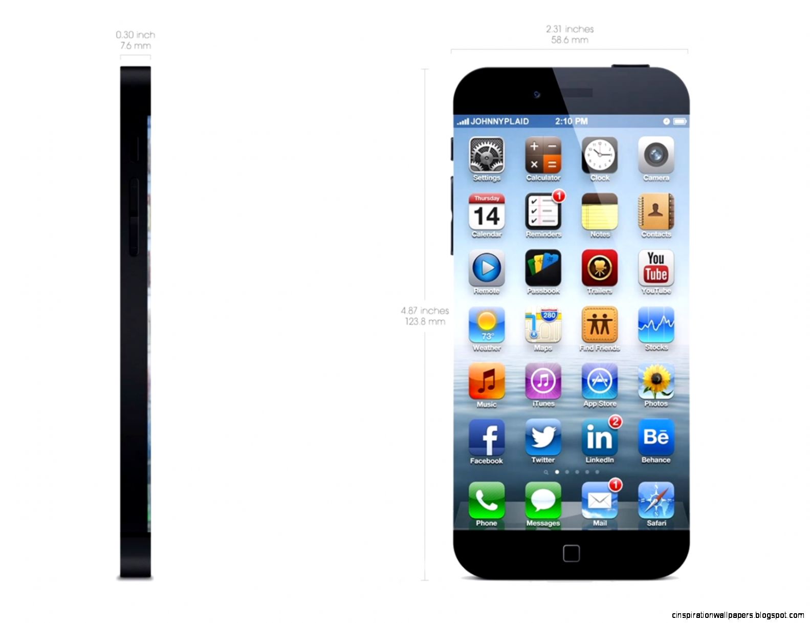 iPhone 6 Dimensions iPhone 6 Dimensions