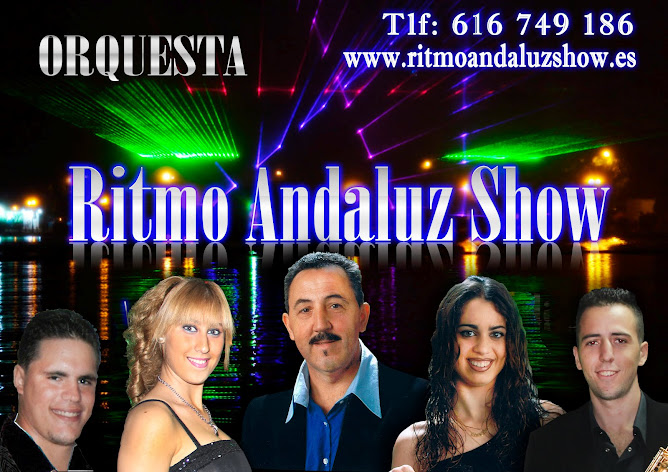 Sitio web de la orquesta Ritmo Andaluz Show