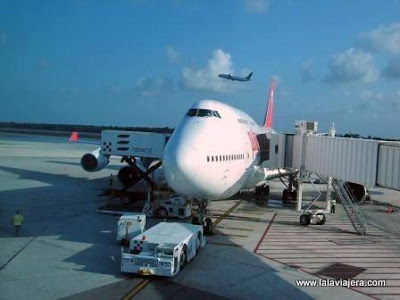 Avion Vuelos Aeropuerto Cancun