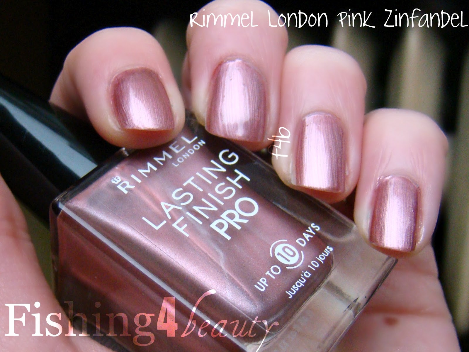 Fishing4Beauty Pink Week Rimmel London Pink Zinfandel