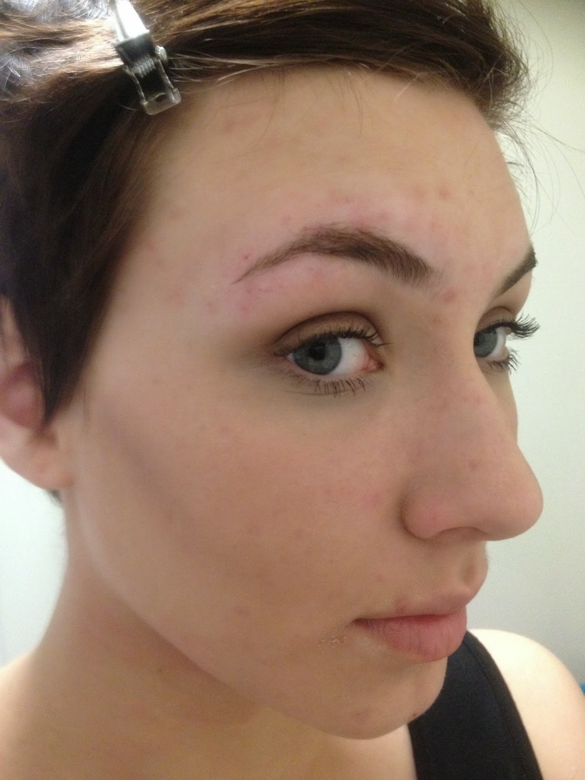 The New Elizabethans Bleaching My Eyebrows For Final Design