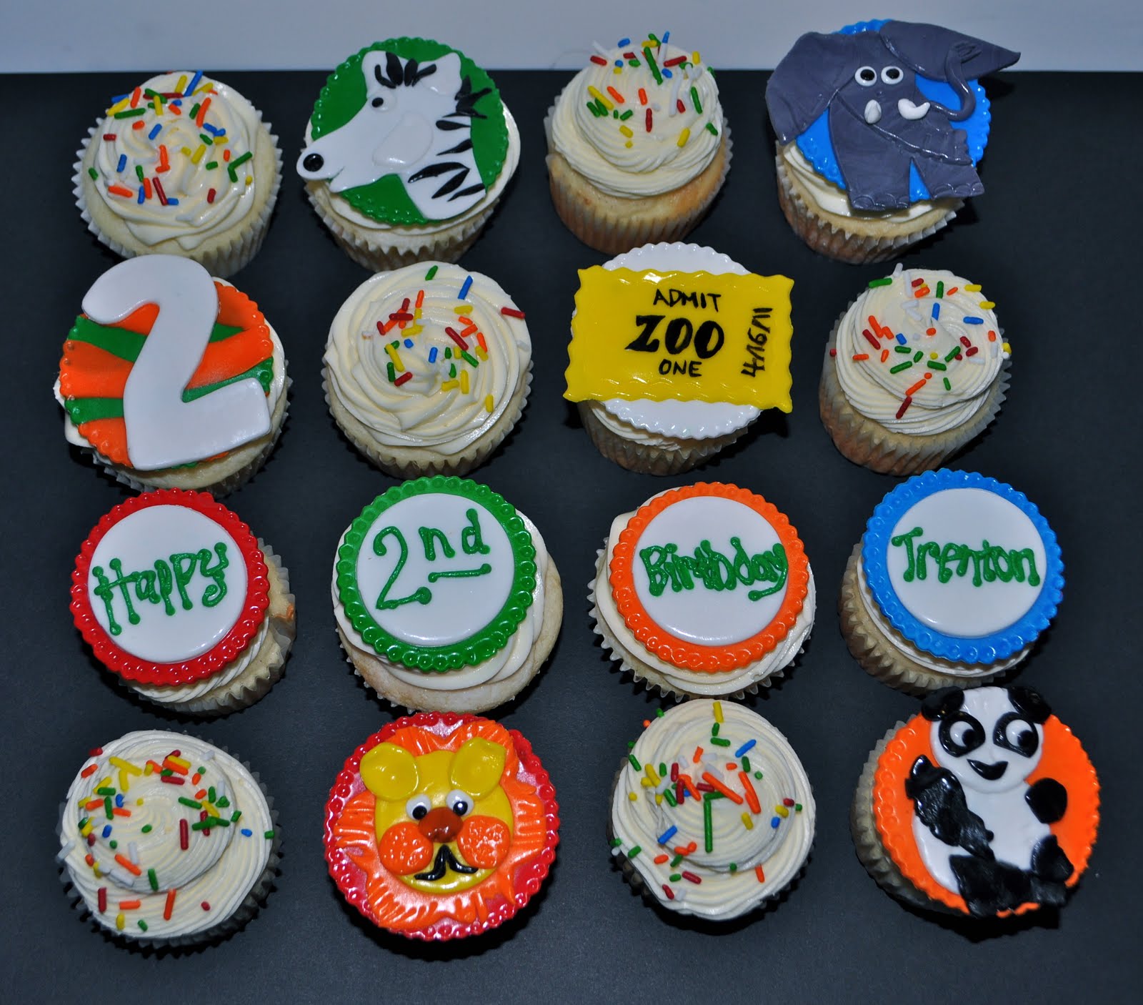 Cupcakes 2Nd Birthday