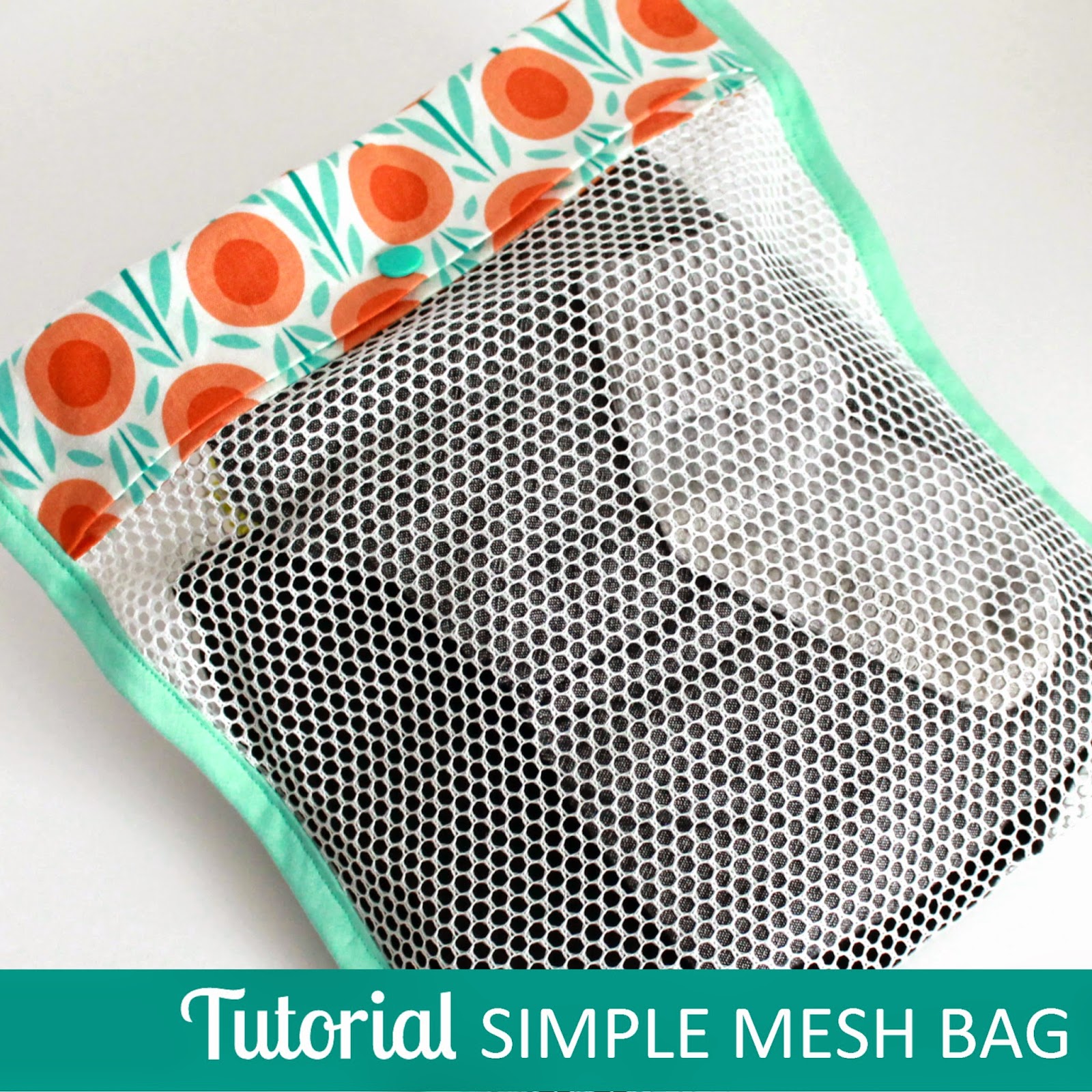 The Inspired Wren TUTORIAL Simple Mesh Bag