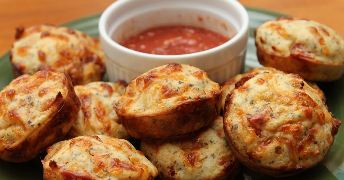Cookie Sheets and Cake Pans Pepperoni Pizza Muffins