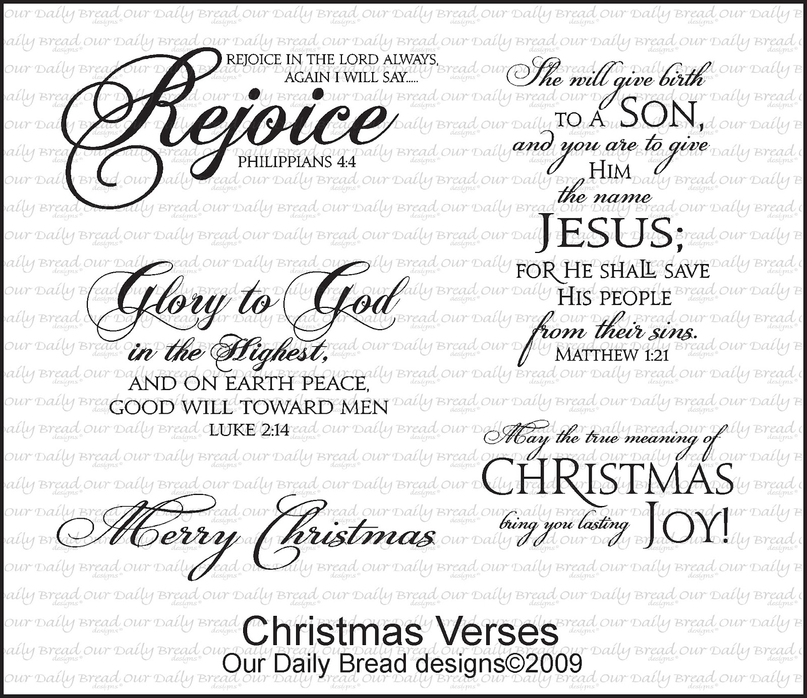 Our Daily Bread designs Blog: Merry 6 Months until Christmas Sale!