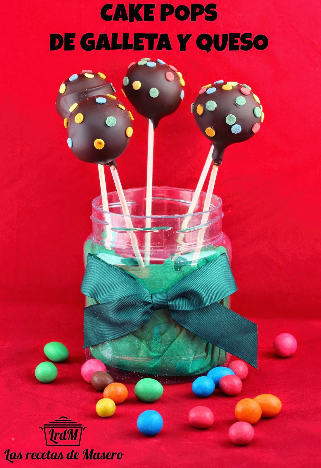 Las recetas de Masero Cake pops de galleta y queso