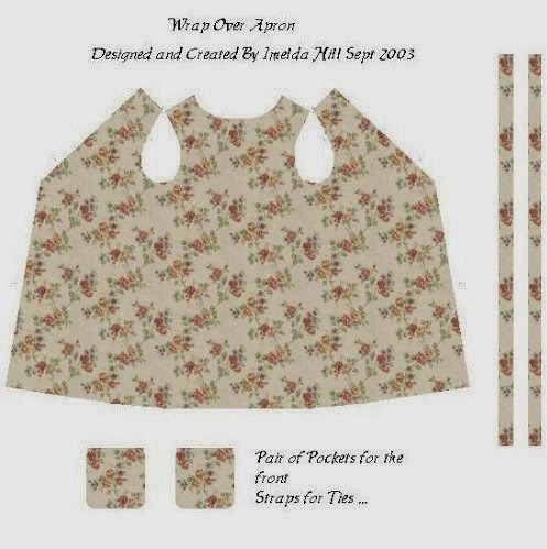 A Small Hearts Desire: Printable Apron Patterns and material