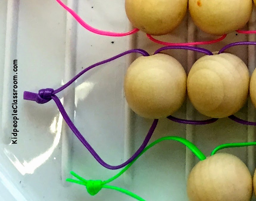 Kidpeople Classroom Bead Sliders for Math and a Freebie!