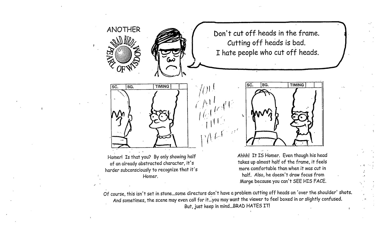 warburtonlabs STORYBOARDING THE SIMPSONS WAY