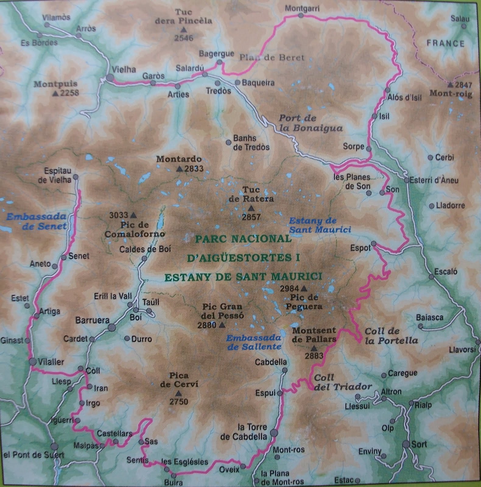 Pedals de foc La ruta sencera