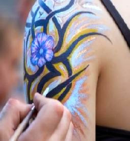 Latest Techniques For Body Painting   How To Learn Body Painting