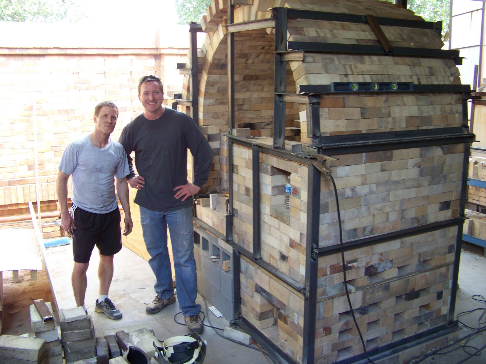 CMU 442 Kiln Construction Jake Allee Wood Fired Cross Draft Kilns