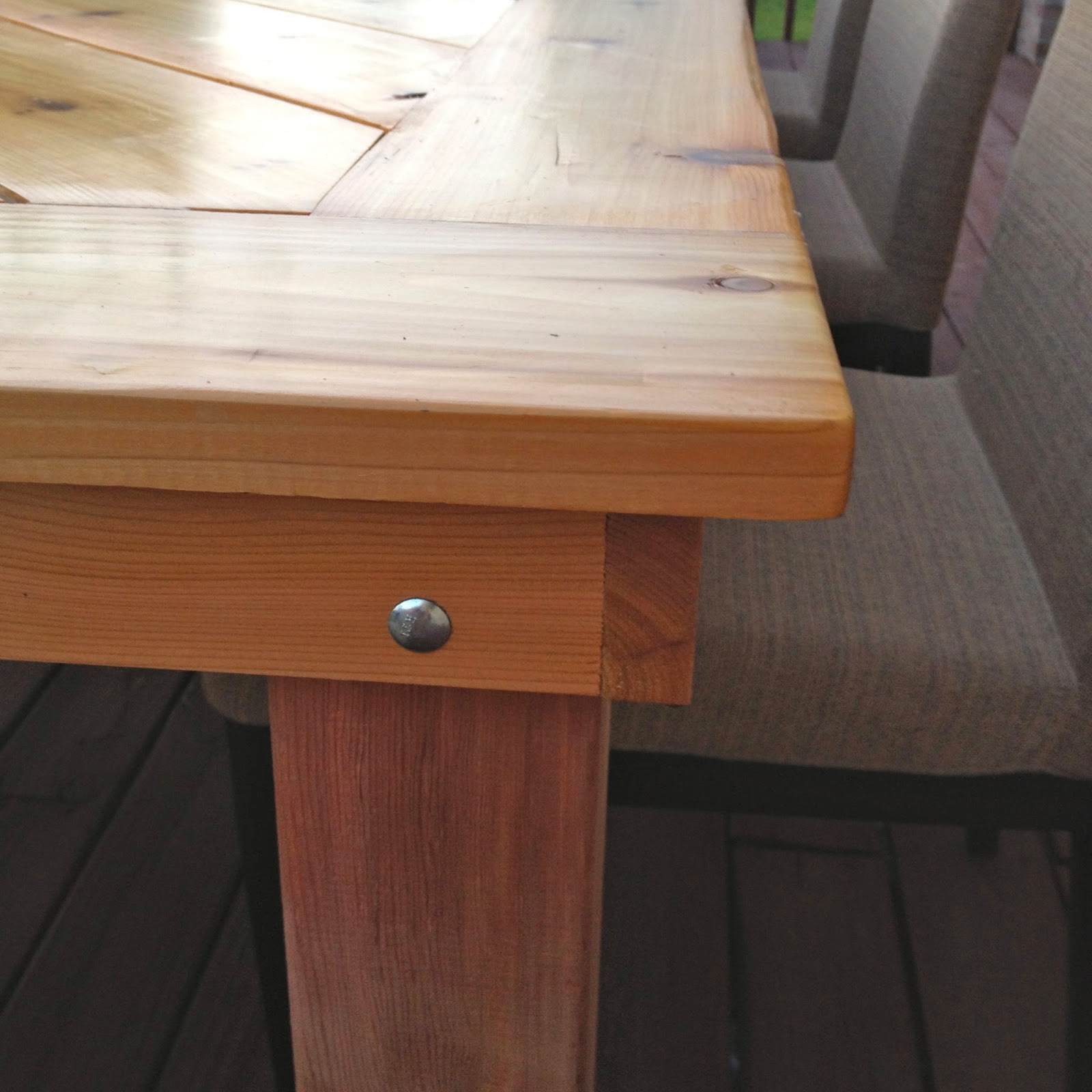DIY Why Spend More Build your own outdoor table