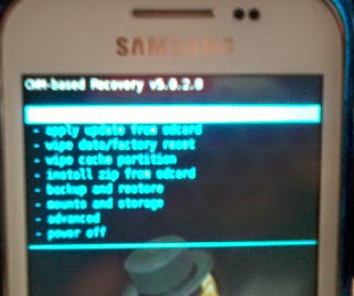 Cara Root Samsung Galaxy V SM-G313HZ Dengan Cwm