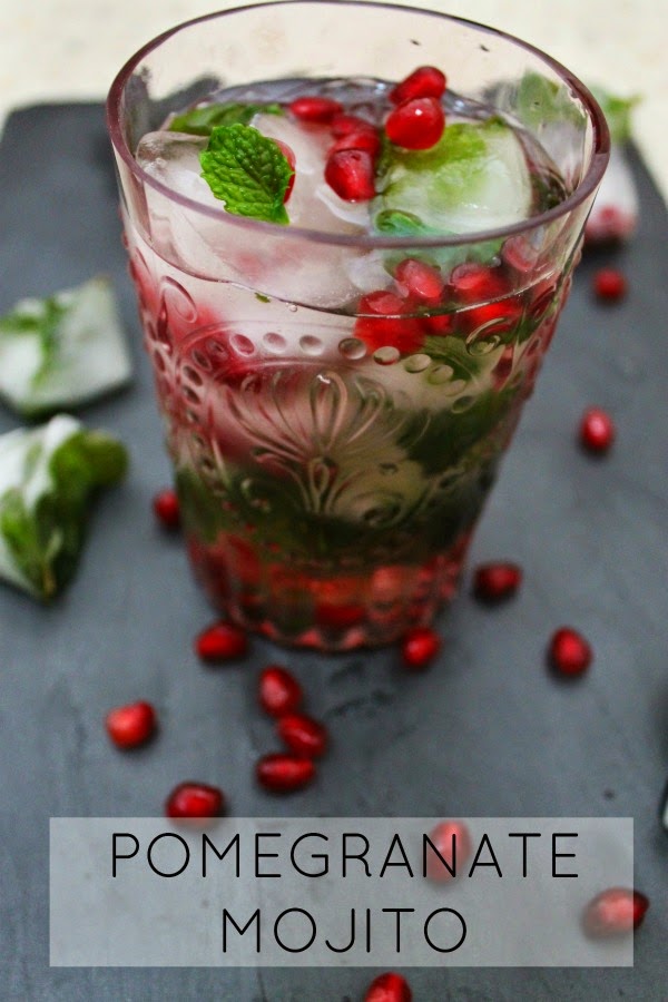 to die for pomegranate mojito!!